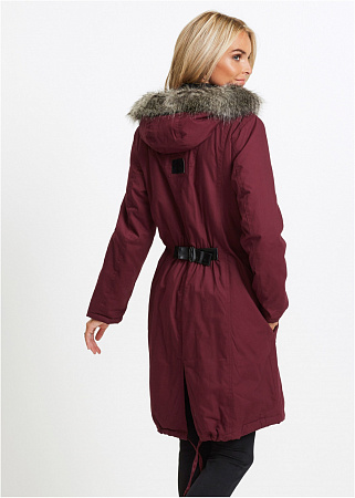 Модная длинная куртка-парка Модная длинная куртка-парка