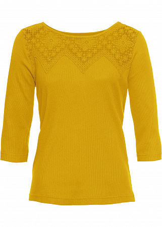 Футболка с кружевом Футболка с кружевом