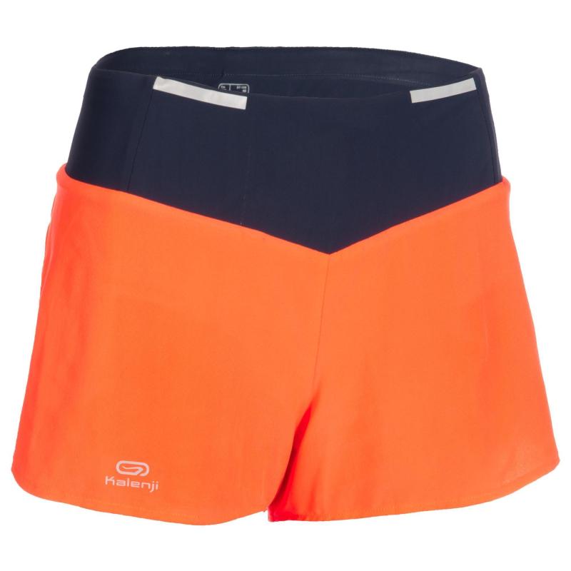 Шорты женские Kiprun Cotton Cloud Blue Jay Basics
