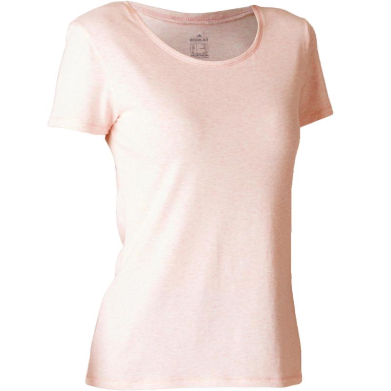 Футболка женская 500 Cotton Cloud Blue Jay Basics
